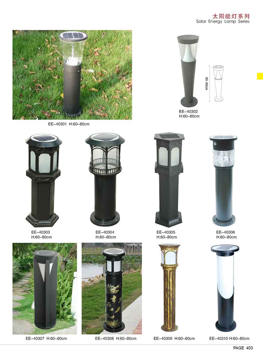 WFTYN-CP-403 太陽能草坪燈