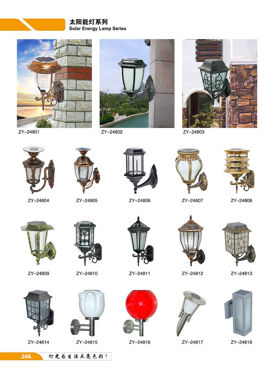 WFTYN-BD-248 太陽能壁燈